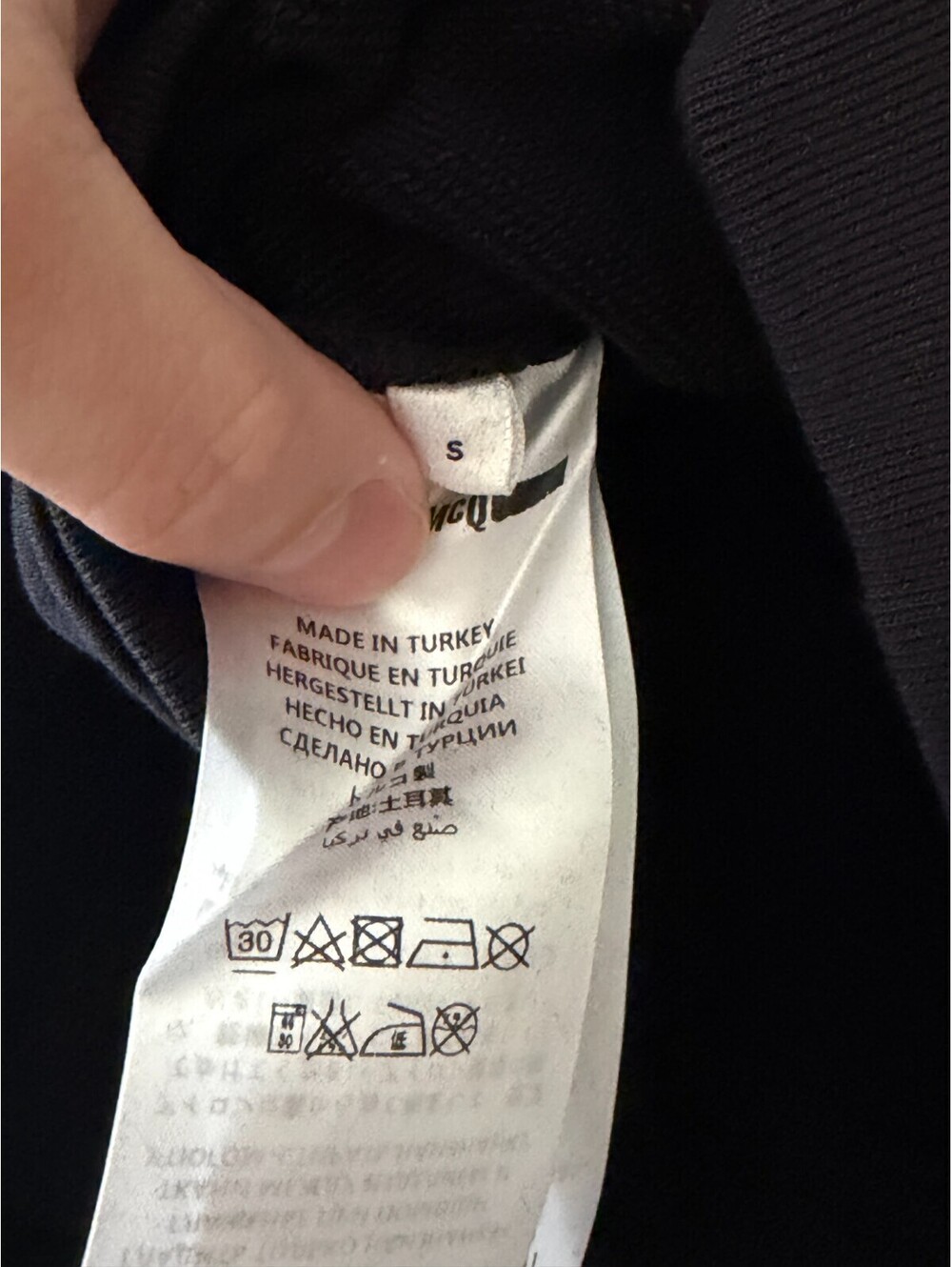 Alexander McQueen MCQ Swallow Embroidered Crewneck sweater Birds S - Picture 10 of 10